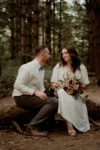 Eloping couple near Kansas City, Missouri