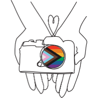 Pride camera icon